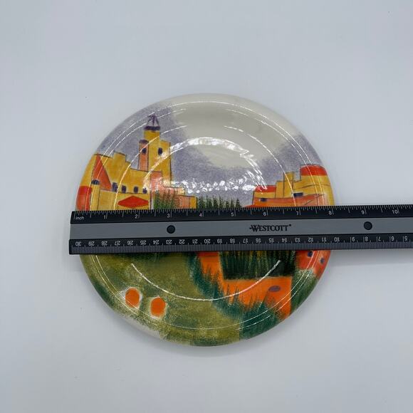 Certified International Provence 8" Plates Linda Montgomery Set 4 - Picture 8 of 9